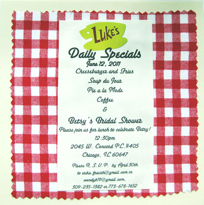 Gilmore Girls Themed Bridal Shower